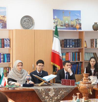 روز بزرگداشت حافظ شاعر بزرگ و نامدار ایرانی در  دانشکده شرق شناسی الفارابی