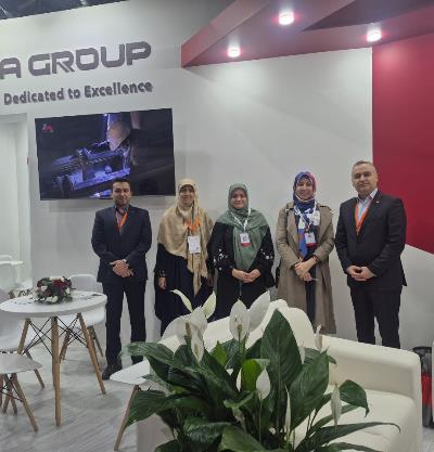 بازدید سرکنسول جمهوری اسلامی ایران درآلماتی از غرفه شرکت‌ مپنا در نمایشگاه بین‌المللی قزاقستان انرژی مهندسی برق و مهندسی قدرت