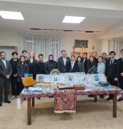 Встреча Генерального консула Исламской Республики Иран г-жи Соны Ахмади  с ректором Казахского национального университета имени   Фараби г-ном Жансеит